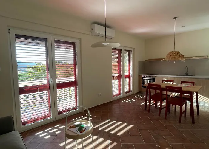 Golden Hour With Terrace And Sea View, Luka, Dugi Otok Lejlighed